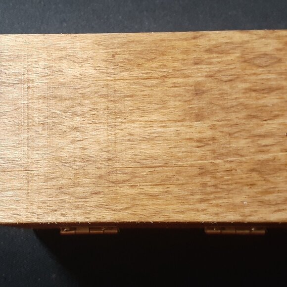 NEW!! Handmade Wood Trinket/Jewelry Box with Lid and Latch - Newly Made!! - Picture 6 of 12